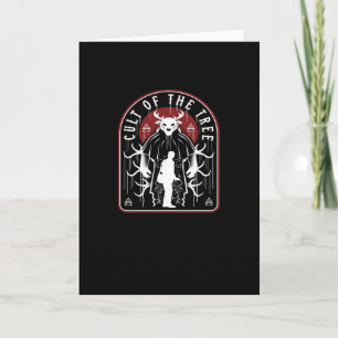 Carte Style Artistique Culte du Cerf de l'Arbre