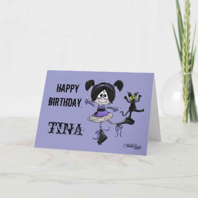 Carte Style Ballerina Goth (Devant)