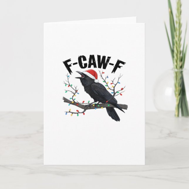 Carte Style créatif décontracté essentiel F Caw F (Devant)