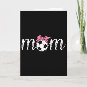 Carte Style de noeud coquette rose Momlife Mère Femmes S