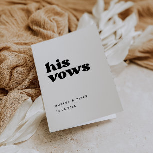 Carte Stylish rétro noir & blanc Ses voeux mariages