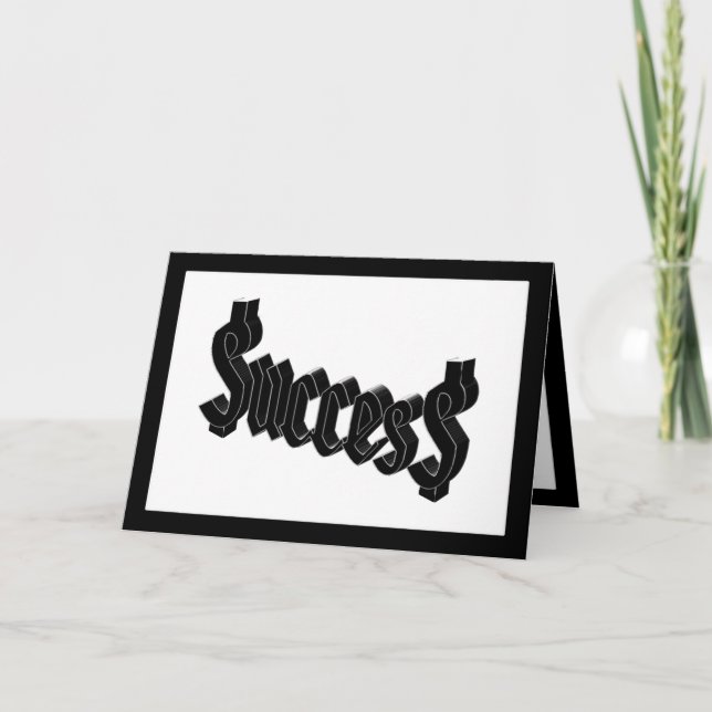 Carte Succès = $ucces$ (Devant)