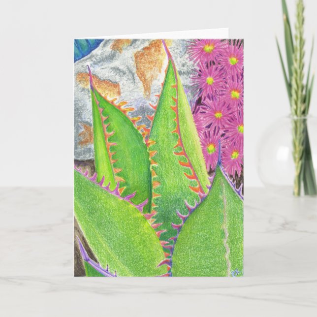 Carte Succulent 3 (Devant)