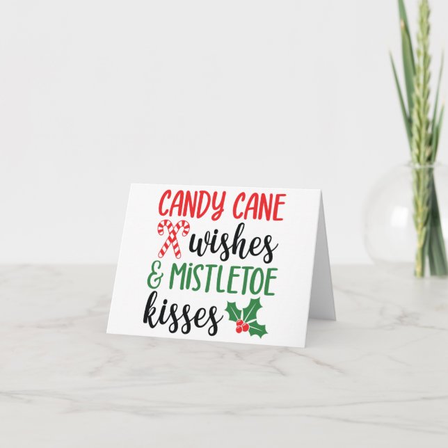 Carte Sucres de canne et bisous (Devant)