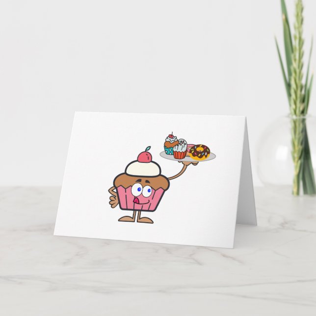 Carte Sucres de cupcake Votre Jour (Devant)