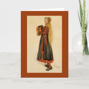 Carte Suédoise Jouer Accordion