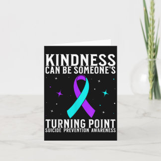 Carte Suicide Awareness Warrior Suicide Prevention Aware