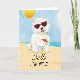 Carte Summer Westie