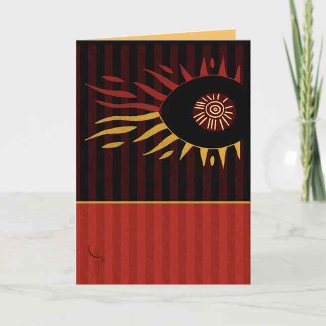 Carte Sun d'un oeil (Devant)