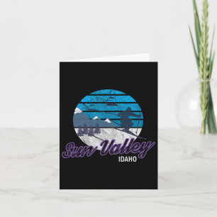 Carte Sun Valley Idaho Usa Station de ski Snowboard