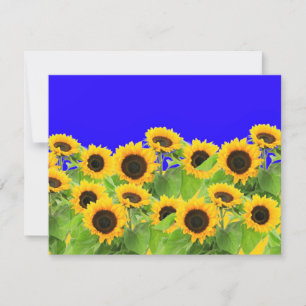 Carte Sunflower