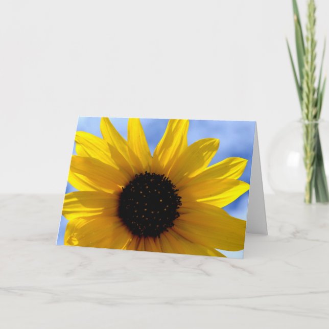 Carte ~SuNFLoWeRS GReeTiNG/Carte pour notes~ (Devant)