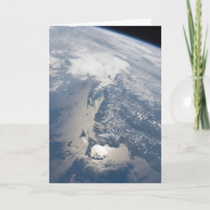 Carte Sunglint Sur La Côte Du Massachusetts.