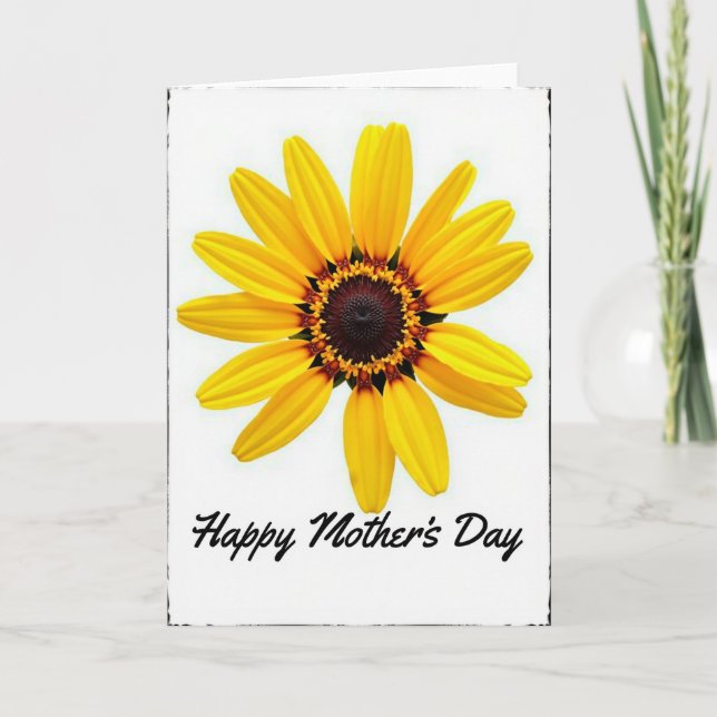 Carte Sunlit Floral Mothers Day Card (Devant)