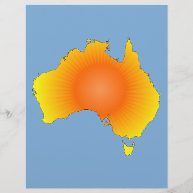 Carte Sunny Australie (Devant)