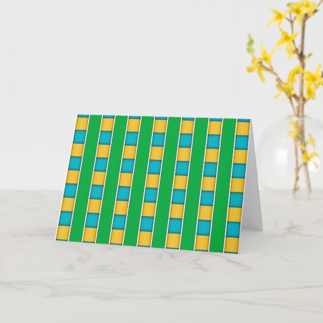 Carte Sunny Carioca (Fleur jaune)