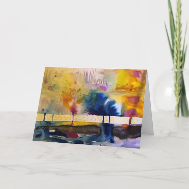 Carte sunny impression (Devant)