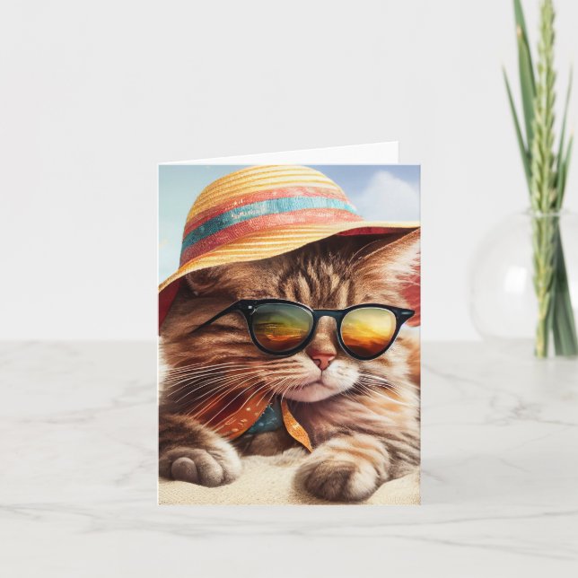 Carte Sunny Kitty (Devant)