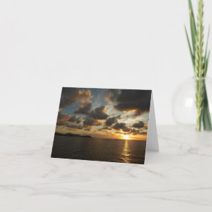 Carte Sunrise aux îles Virgin