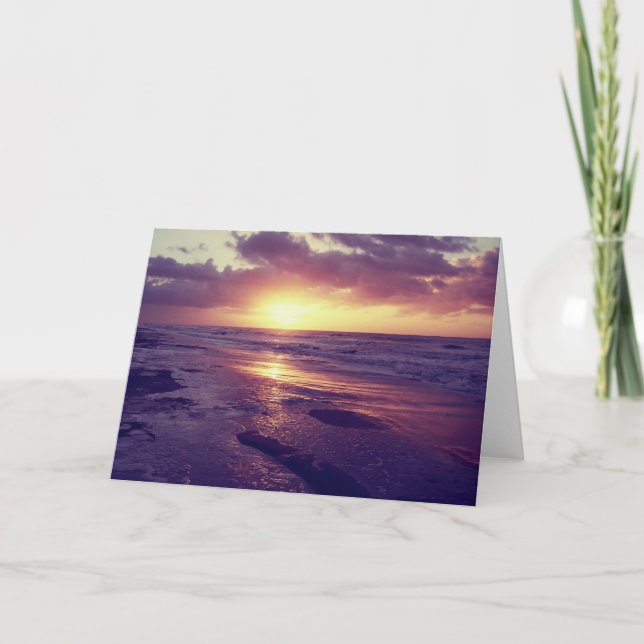 Carte Sunrise de la Caroline du Sud (Devant)