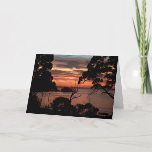 Carte Sunrise Sur Freycinet Np