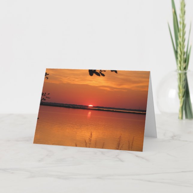 Carte Sunset à Corolla (Devant)