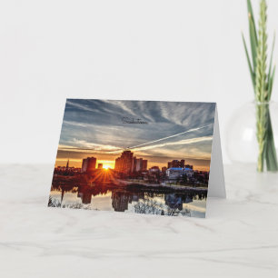 Carte Sunset de Saskatoon