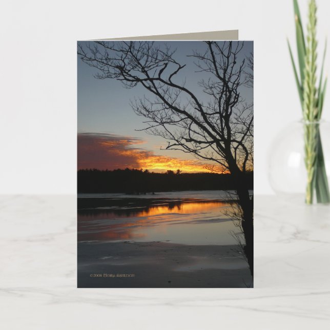 Carte Sunset January 9th (Devant)