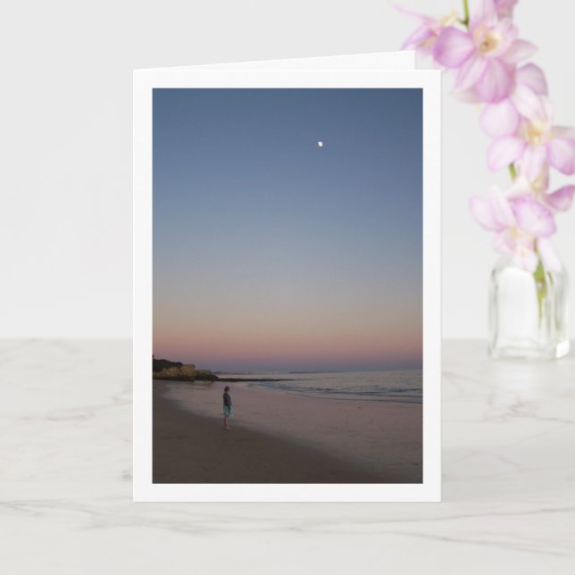 Carte Sunset portugais (Orchidée)