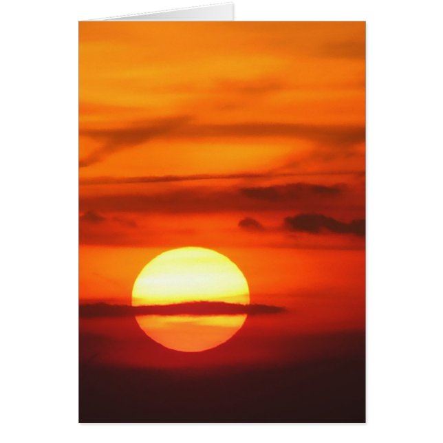 Carte Sunset Soak (Devant)