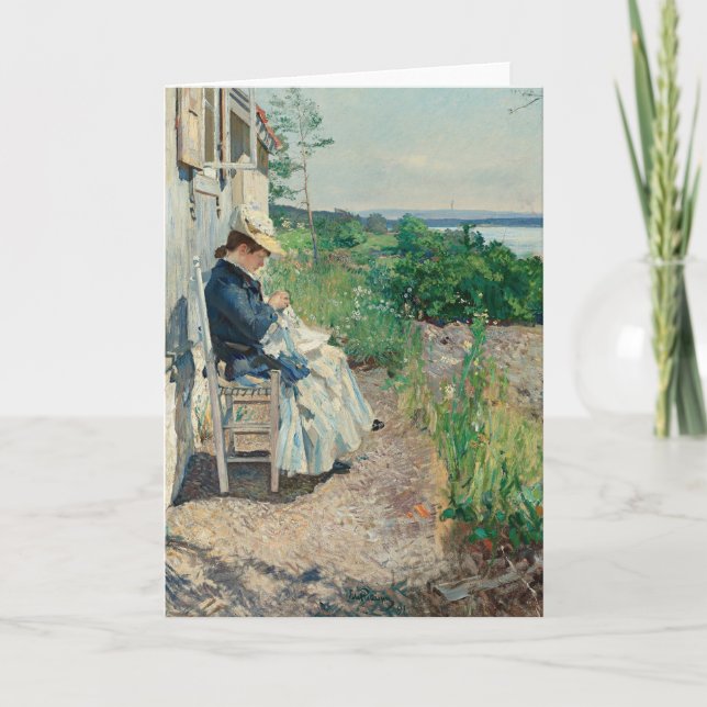 Carte Sunshine, Kalvøya | Eilif Peterssen (Devant)