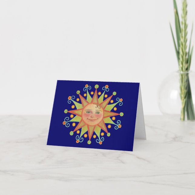 Carte Sunshine Note (Devant)