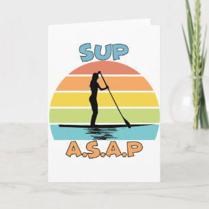 Carte SUP ASAP Stand Up Paddling