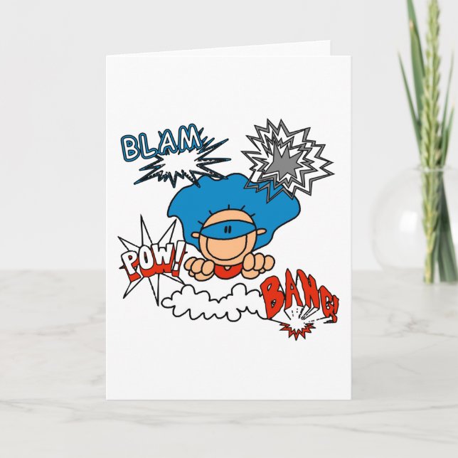 Carte Super Boy Blam Bang Pow (Devant)