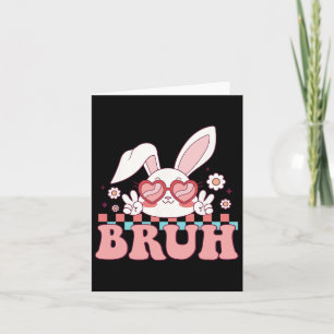 Carte Super Bruh Mème Dit Joyeux Pâques Jour de Bruh Boy