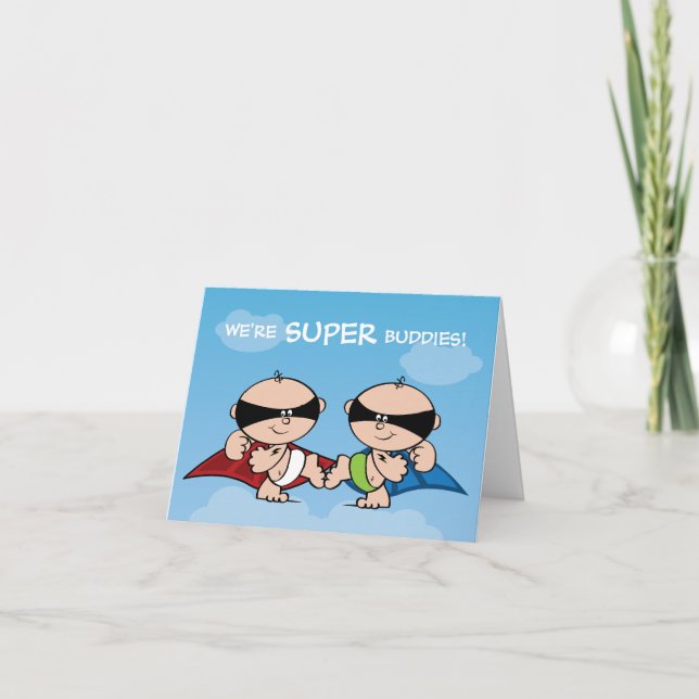 Carte Super Buddies Valentine Kids (Devant)