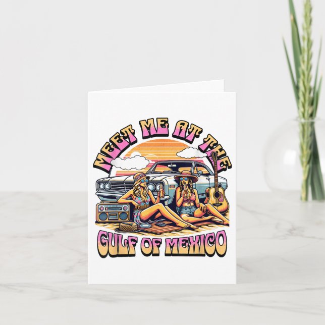 Carte Super Eté Golfe Du Mexique Forever Beach Golfo D (Devant)