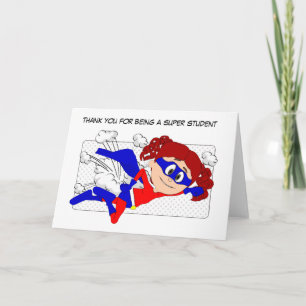 Carte Super étudiant, Merci de l'enseignant