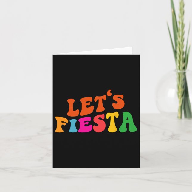 Carte Super Faisons la fête drôle Cinco De Mayo Femmes H (Devant)