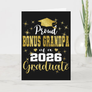 Carte Super fier bonus grand-père du diplômé de 2026 Gra