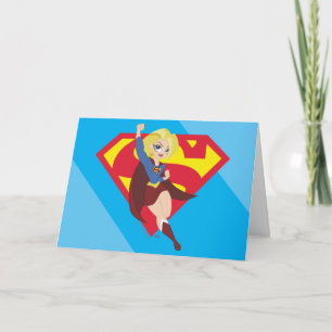 Carte Super Hero filles Supergirl DC
