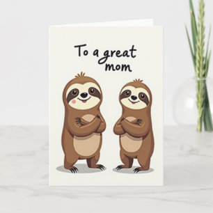 Carte Super Maman Géniale