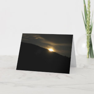 Carte Super Moon sur Washington Mountain