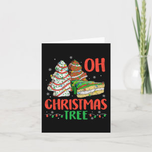 Carte Super Oh Christmas Tree Cakes Debbie Becky Jen Ca