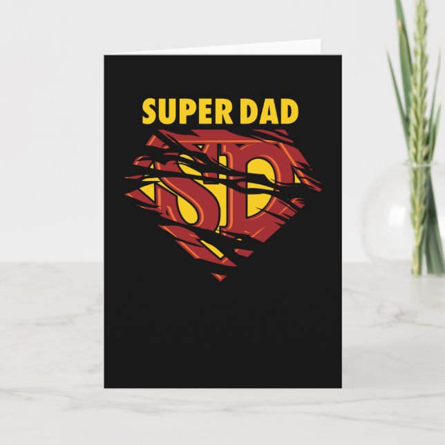 Carte Super Papa (Devant)