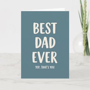 Carte Super Papa Incroyable
