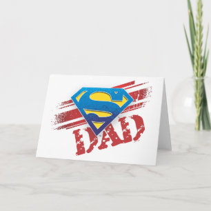 Carte Super Papa Stripes