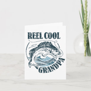 Carte Super Papi Pêcheur Cadeaux Papa Fête des Pères F