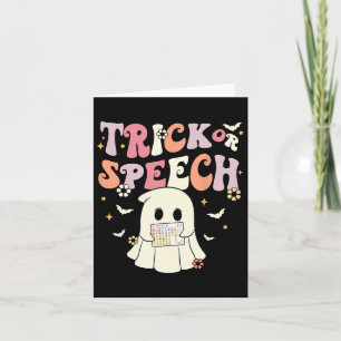 Carte Super Trace Ou Voix Slp Aac Ghost Halloween Cos