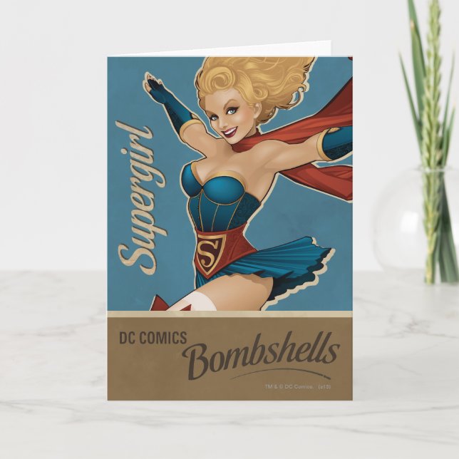 Carte Supergirl Bombshell (Devant)